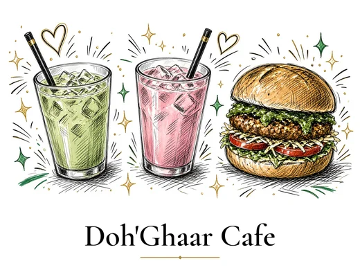 Drawing for Doh'Ghaar Cafe, Wantagh