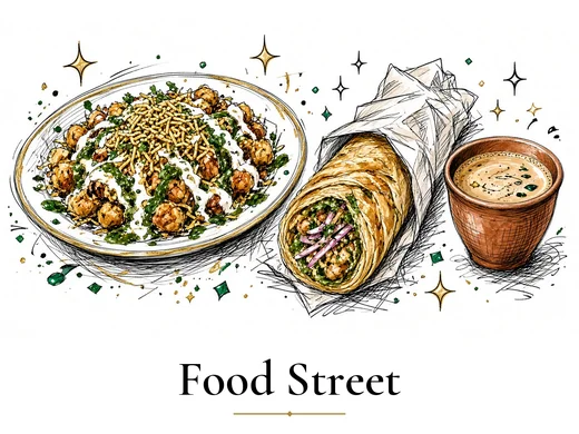 Drawing for Food Street, Hicksville